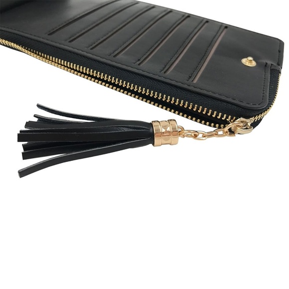 Womens RFID Bifold Phone Wallet Cards Organizer - Picture 5 of 5